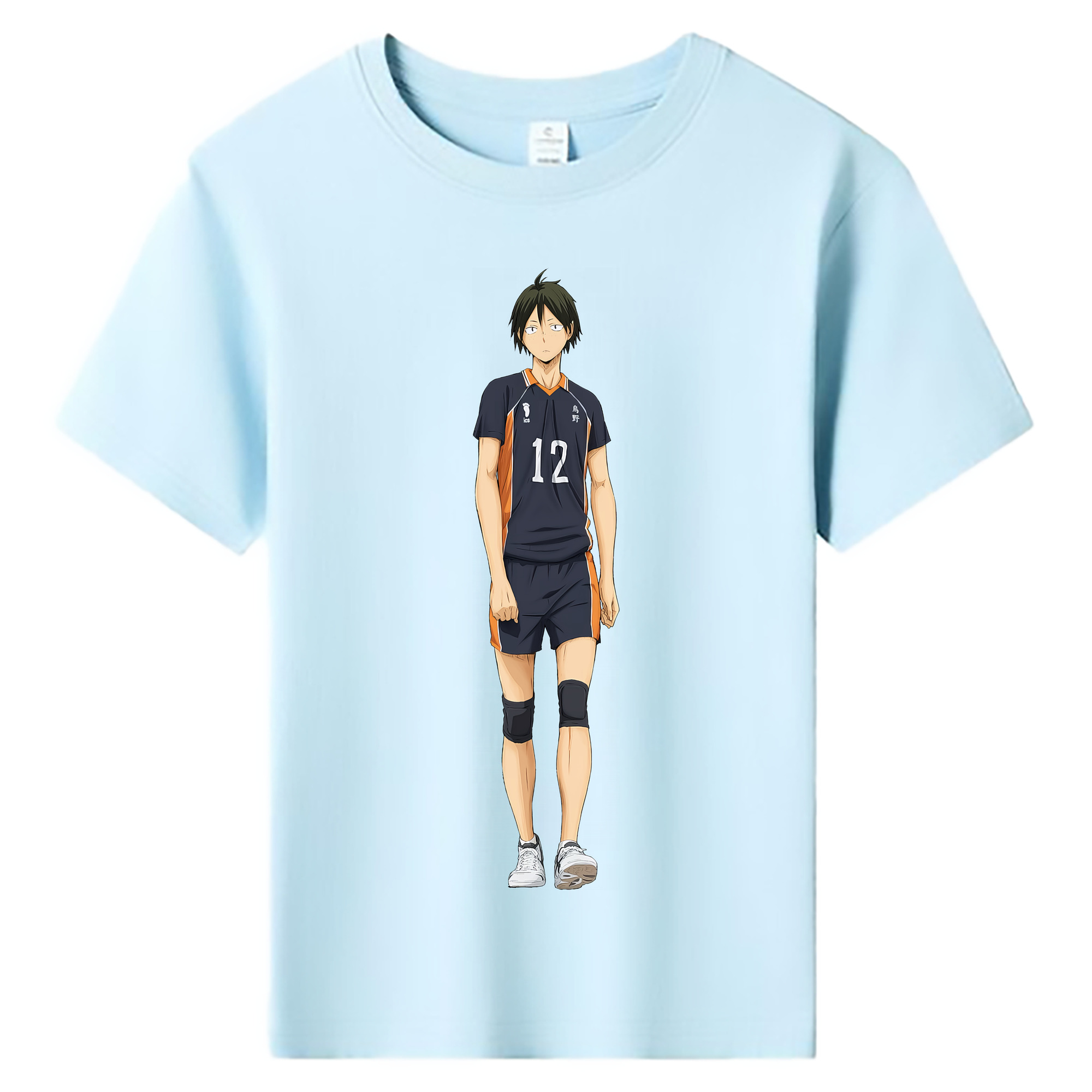 （画像用） ハイキュー!! Haikyu!! 綿100％キッズTシャツ（フロントプリント）